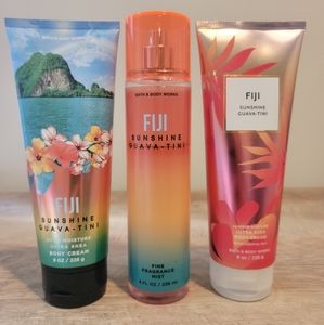 Bath & Body Works Fiji Sunshine Guava-tini Set
